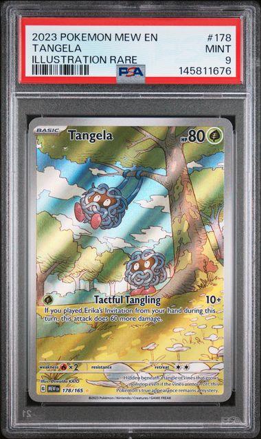 Pokemon 151 Tangela #178 PSA 9