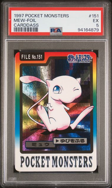 Pokemon JP Pocket Monsters Mew #151 – FOIL PSA 5