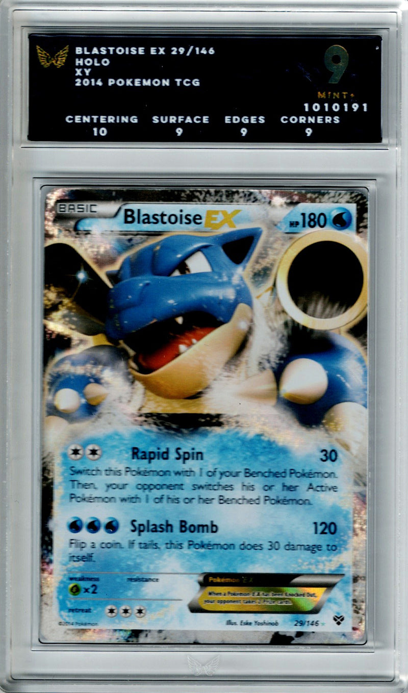 Pokemon XY Evolutions Blastoise EX #29 ARK 9