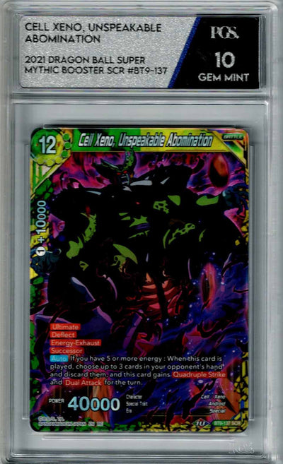 Dragon Ball BT9 Cell Xeno #137 PGS 10