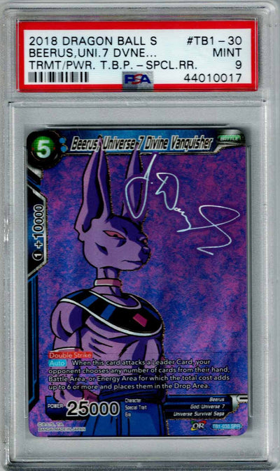 Dragon Ball Tournament Of Power Beerus #30 PSA 9