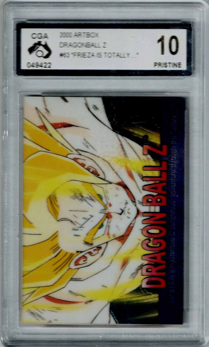 Dragon Ball 2000 Artbox "Frieza Is Totally..." #63 CGA 10
