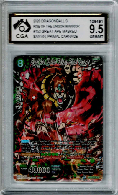 Dragon Ball Demigra Beyond Darkness #124 CGA 9