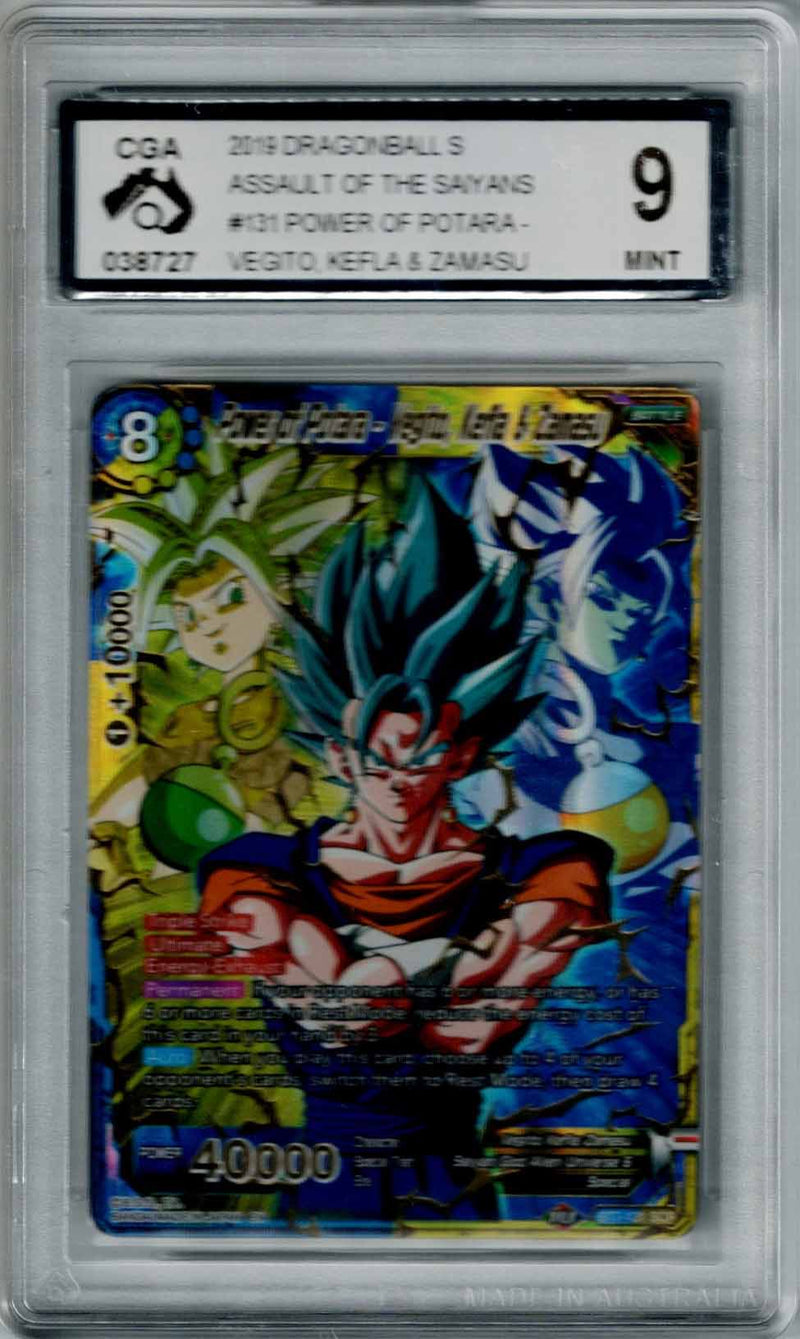 Dragon Ball Assaults Of The Saiyans Power Of Potara #131 CGA 9