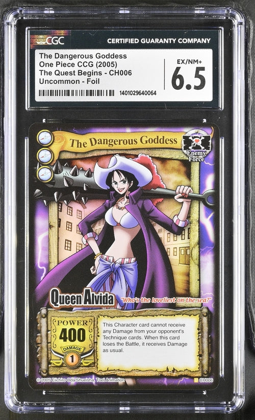 One Piece The Quest Begins The Dangerous Goddess #CH006 CGC 6.5