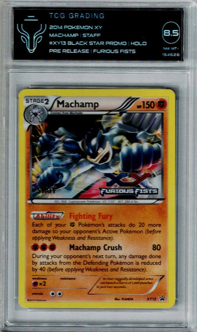 Pokemon Furious Fists Machamp #XY13 – STAFF TCG 8.5