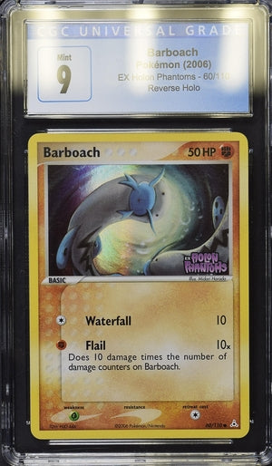 Pokemon EX Holon [Phantoms Barboach #60 CGC 9