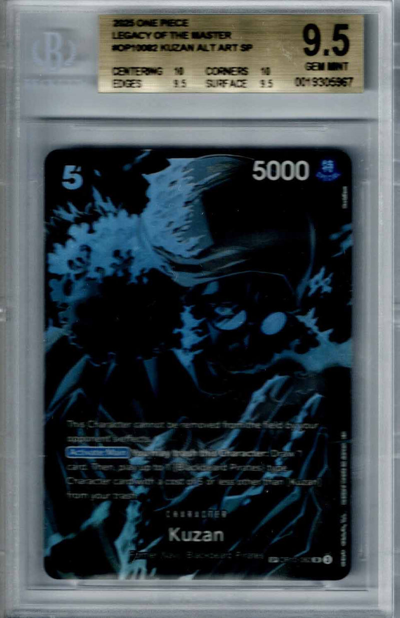 One Piece OP10 Kuzan #082 BGS 9.5