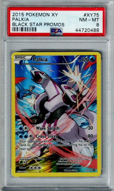 Pokemon XY Palkia #XY75 PSA 8
