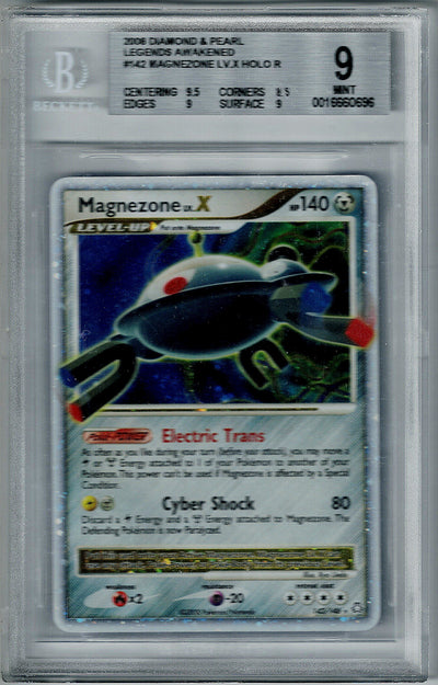 Pokemon Legends Awakened Magnezone #142 BGS 9