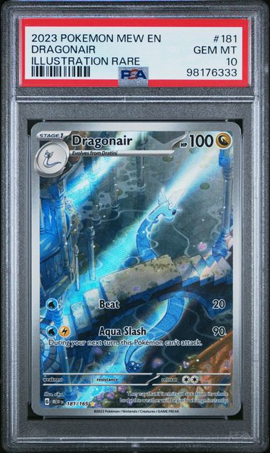 Pokemon 151 Dragonair #181 PSA 10