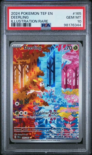 Pokemon Temporal Forces Deerling #165 PSA 10