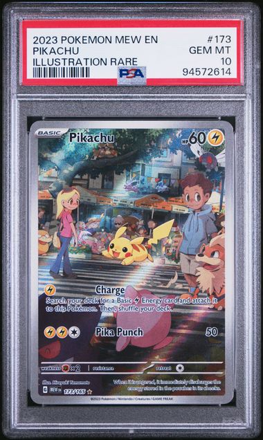 Pokemon 151 Pikachu #173 PSA 10