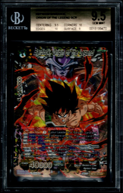 Dragon Ball Dawn Of The Z-Legends Bardock, Origin Of The Legend #BT18148 BGS 9.5