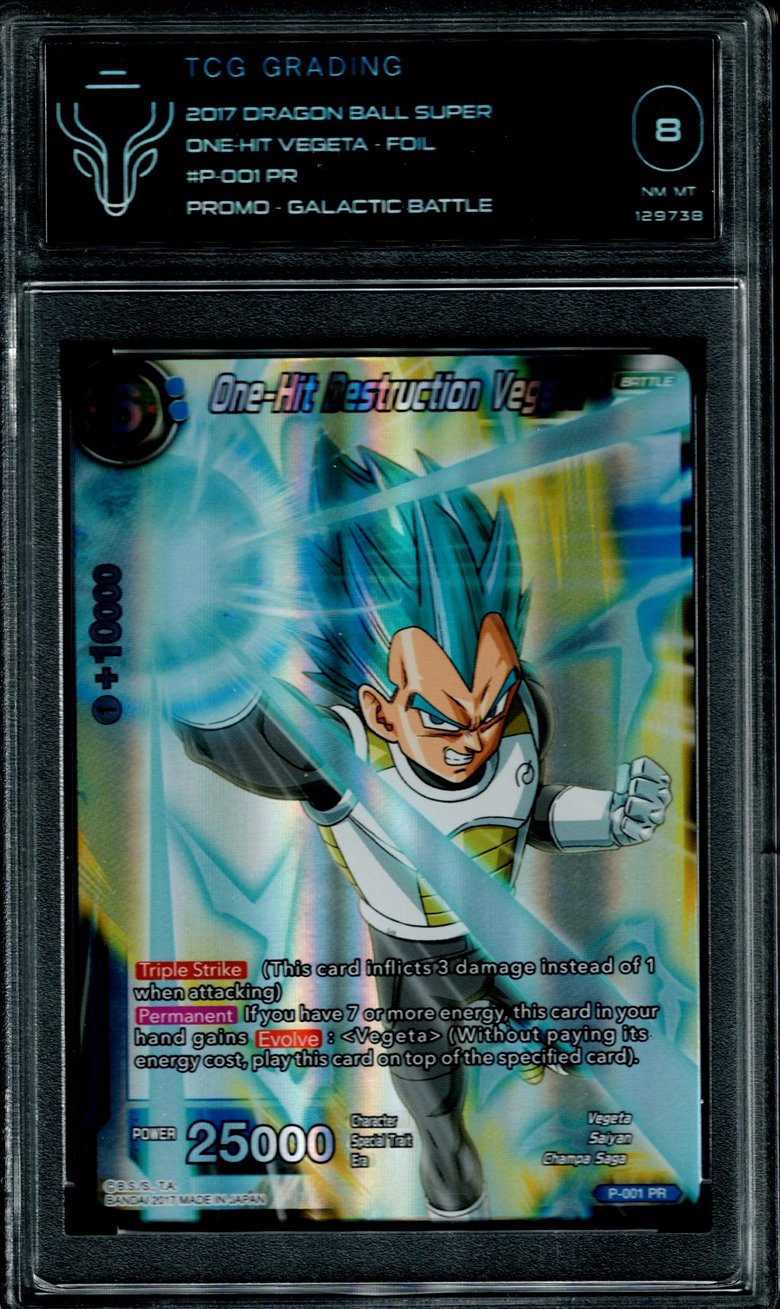Dragon Ball Galactic Battle One Hit Vegeta #P-001 – FOIL TCG 8
