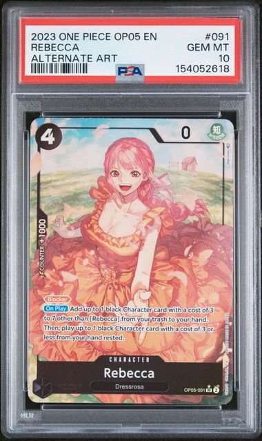 One Piece Awakening Of The New Era Rebecca #091 PSA 10