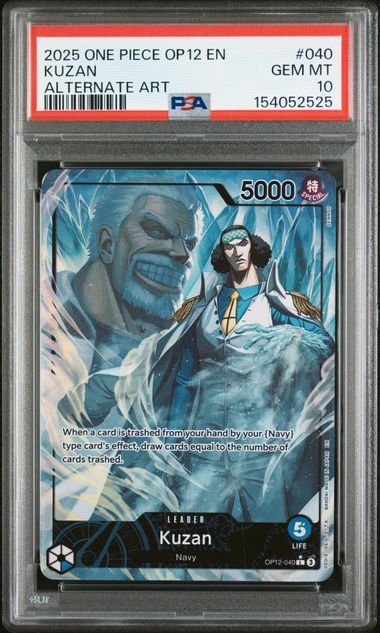 One Piece Legacy Of The Master Kuzan #040 PSA 10