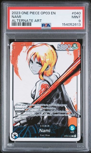 One Piece Pillars Of Strength Nami #040 PSA 9