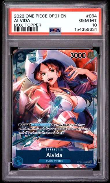 One Piece Romance Dawn Alivida #064 PSA 10
