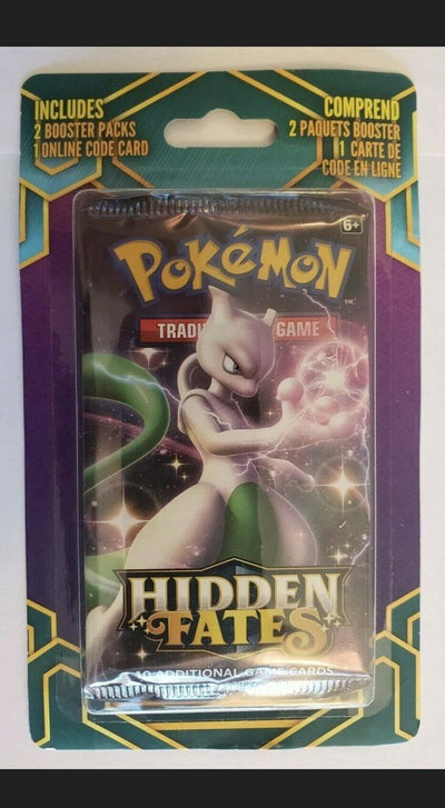 Pokemon Hidden Fates 2 Pack Blister