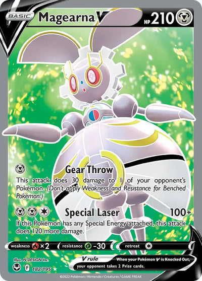 Pokemon Silver Tempest Magearna V #182