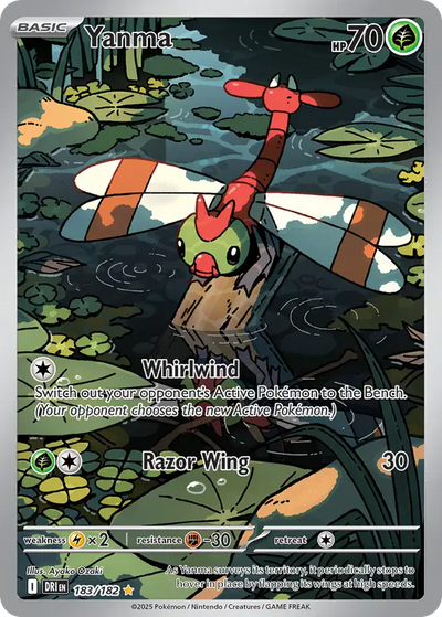 Pokemon Destined Rivals Yanma #183