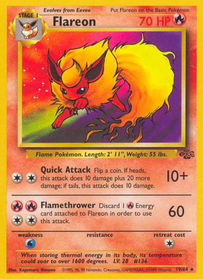 Pokemon Jungle Flareon #19