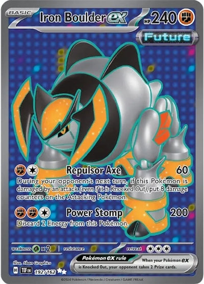 Pokemon Temporal Forces Iron Boulder #192