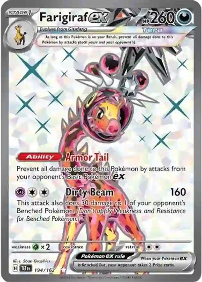 Pokemon Temporal Forces Farigiraf #194