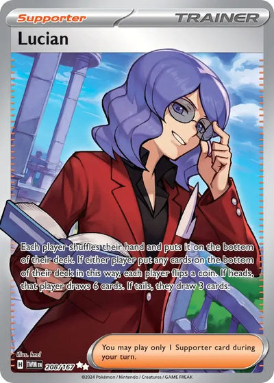 Pokemon Twilight Masquerade Lucian #208