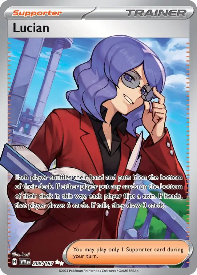 Pokemon Twilight Masquerade Lucian #208