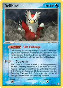 Pokemon Team Rocket Returns Delibird #21