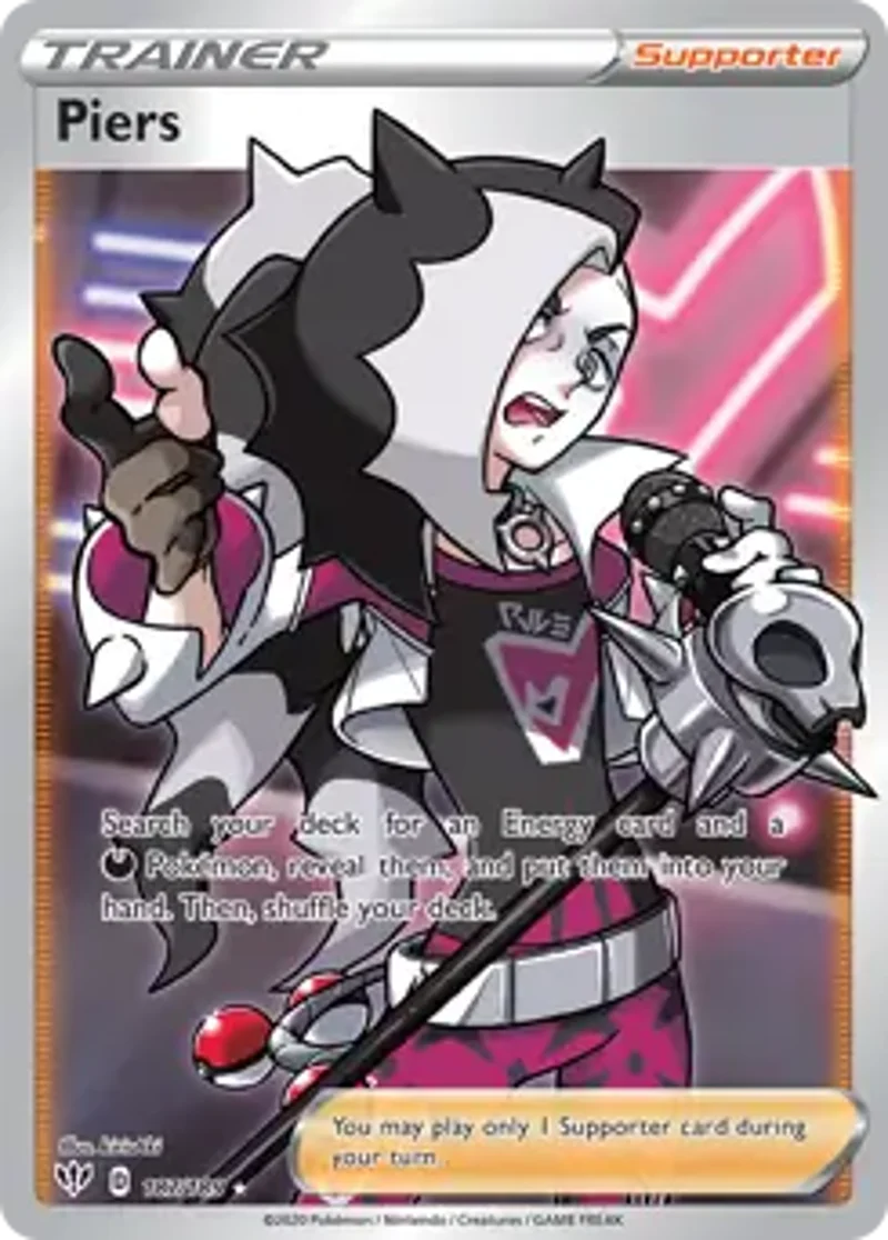 Pokemon Darkness Ablaze Piers #187