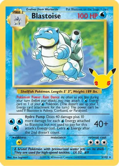 Pokemon Celebrations: Classic Collection Blastoise #2