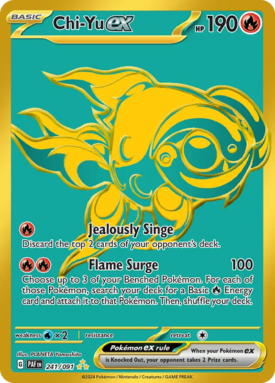 Pokemon Paldean Fates Chi-Yu #241