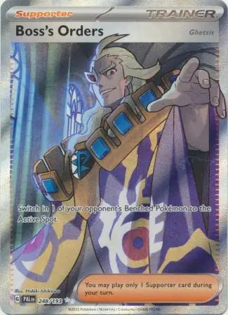 Pokemon Paldea Evolved Boss's Orders #248