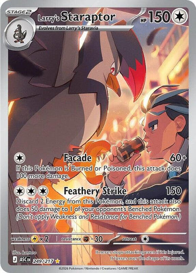 Pokemon Ascended Heroes Larry's Staraptor #249