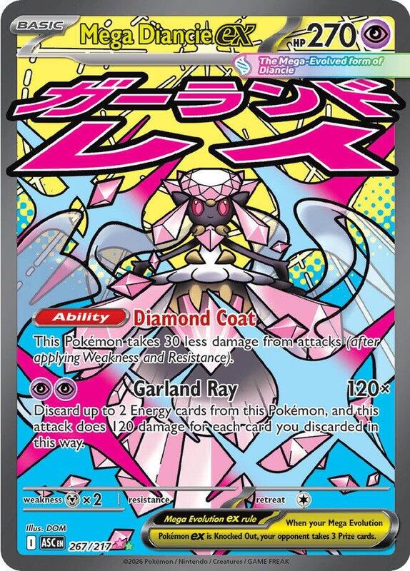 Pokemon Ascended Heroes Mega Diancie #267