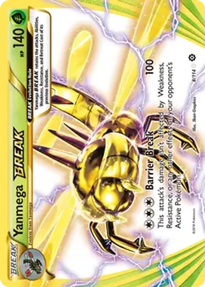Pokemon Steam Siege Yanmega BREAK #8