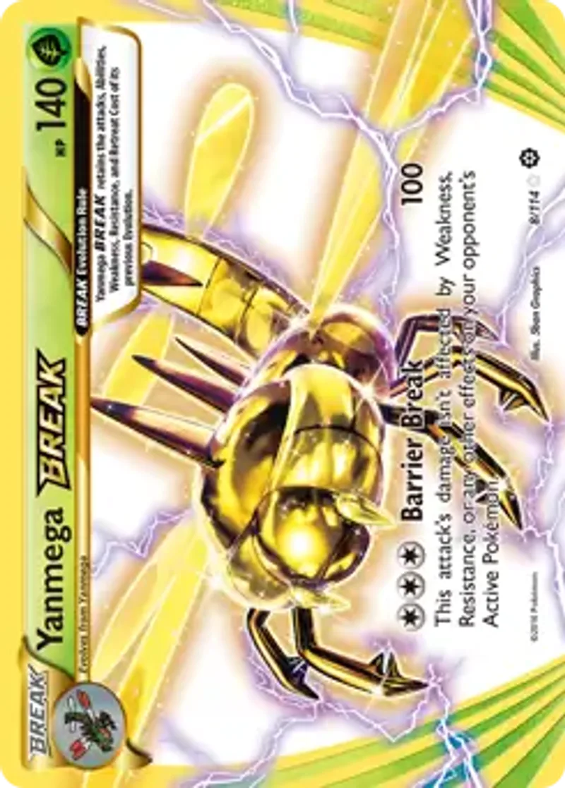 Pokemon Steam Siege Yanmega BREAK #8