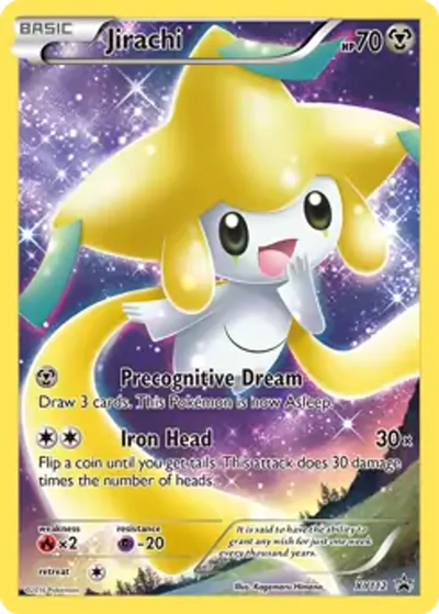 Pokemon XY Black Star Promos Jirachi #XY112
