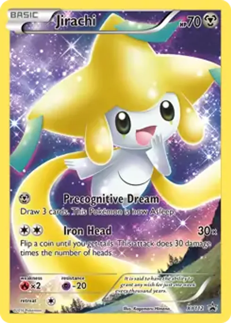 Pokemon XY Black Star Promos Jirachi #XY112