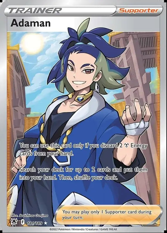 Pokemon Astral Radiance Adaman #181