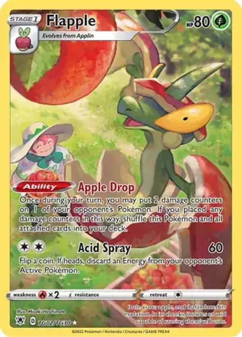 Pokemon Astral Radiance Flapple #TG02