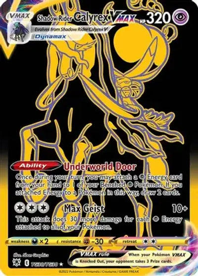 Pokemon Astral Radiance Shadow Rider Calyrex VMAX #TG30