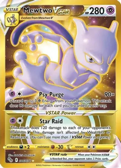 Pokemon GO Mewtwo VSTAR #086