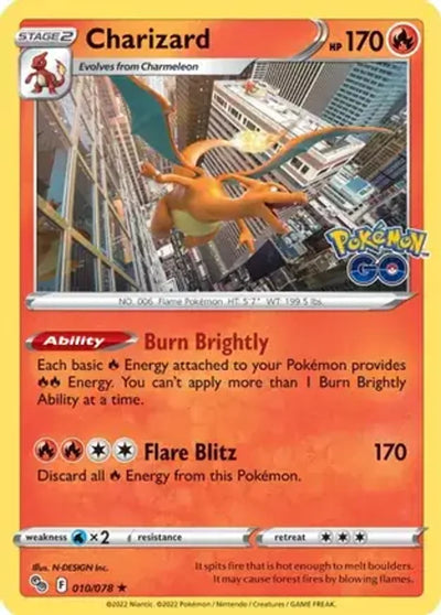 Pokemon GO Charizard #010