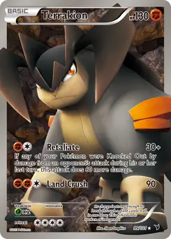 Pokemon Noble Victories Terrakion #99
