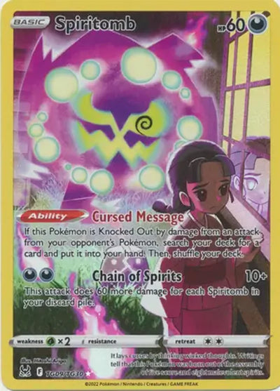 Pokemon Lost Origin Spiritomb #TG09