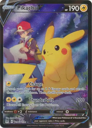 Pokemon Lost Origin Pikachu V #TG16